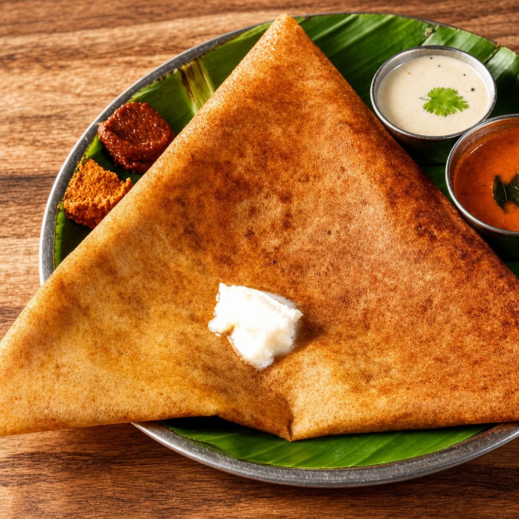 Mysore Masala Dosa (Spicy).