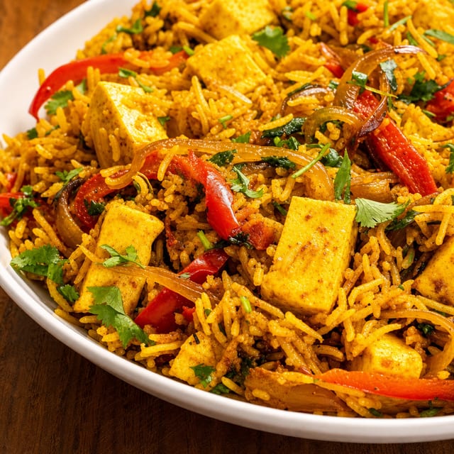 Paneer Biryani (Medium).