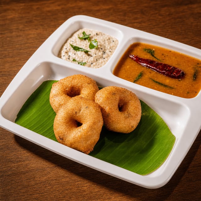Sambar Vada (3 Pieces).